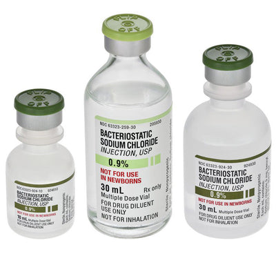 Sodium Chloride for Injection, IV Bags, Inhalation and Irrigation