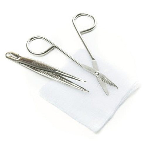 Buy Cardinal Health Suture Removal Kit w/Gauze, 5" Forceps, 4-1/2" Littauer Scissors  online at Mountainside Medical Equipment
