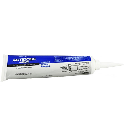 Buy Padagis US Actidose-Aqua Activated Charcoal Poison Absorbent Liquid 120 mL Tube  online at Mountainside Medical Equipment