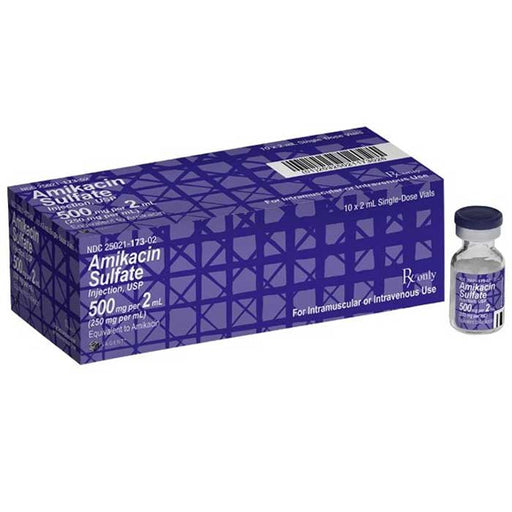 Amikacin Sulfate injection 250 mg/mL Single Dose Vials 2 mL