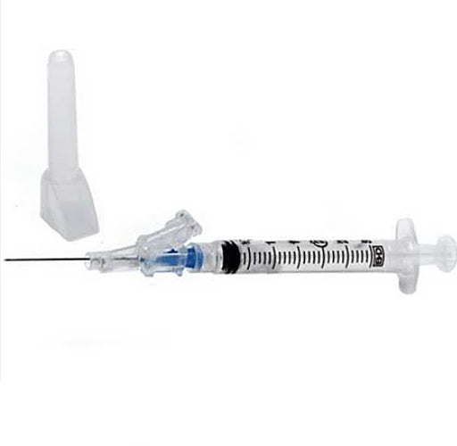 BD 305903 SafetyGlide Hypodermic Needles with 1 mL Luer-lok Syringe