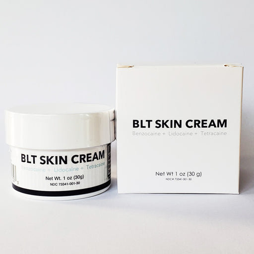 BLT Skin Cream with Benzocaine, Lidocaine & Tetracaine 30 gram Jar