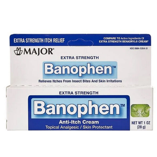 Buy Major Pharmaceuticals Banophen 2% Extra Strength Anti-Itch Cream  online at Mountainside Medical Equipment
