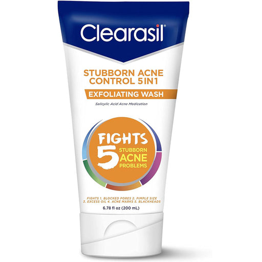 Clearasil Stubborn Acne Control 5-in-1 Exfoliating Wash