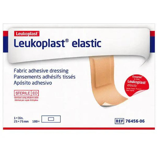 Buy BSN Medical Coverlet Adhesive Patches Leukoplast Elastic 1 x 3 inches 100 Count  online at Mountainside Medical Equipment