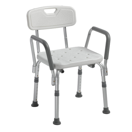 Buy Drive Medical Bath Bench with Back and Removable Padded Arms  online at Mountainside Medical Equipment