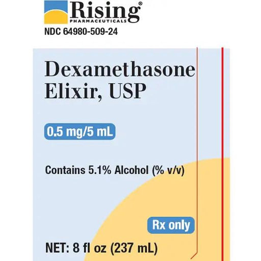 Dexamethasone Elixir 0.5 mg/5 mL USP 8 Fluid Ounces