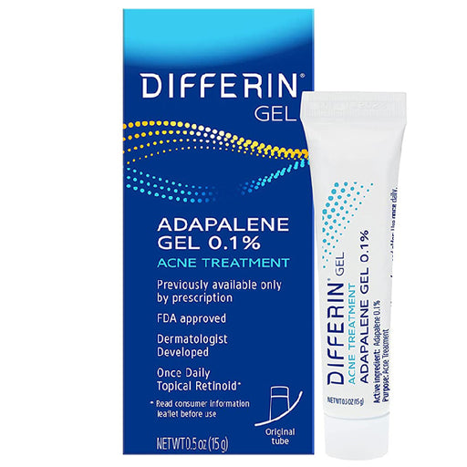 Differin Gel 0.1% Retinoid Adapalene for Acne Treatment