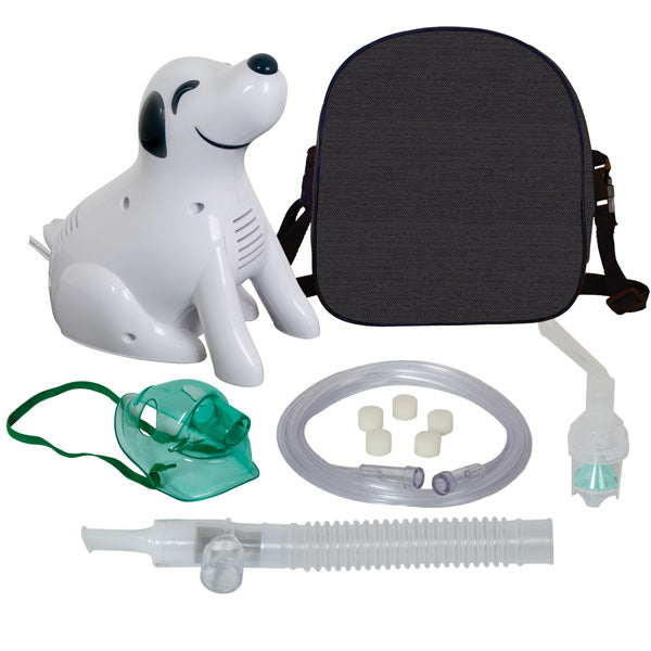 Digger Dog Pediatric Nebulizer Machine with Treatment Accessories