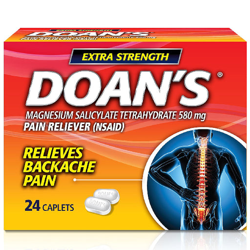 Buy Emerson Healthcare Doan's Extra Strength Pain Reliever Caplets 24 Count  online at Mountainside Medical Equipment
