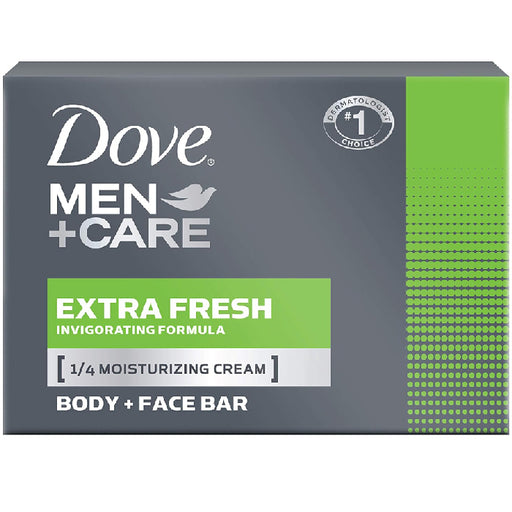 Dove Men+Care Soap -Dove Men+Care Extra Fresh Body and Face Bar Soap