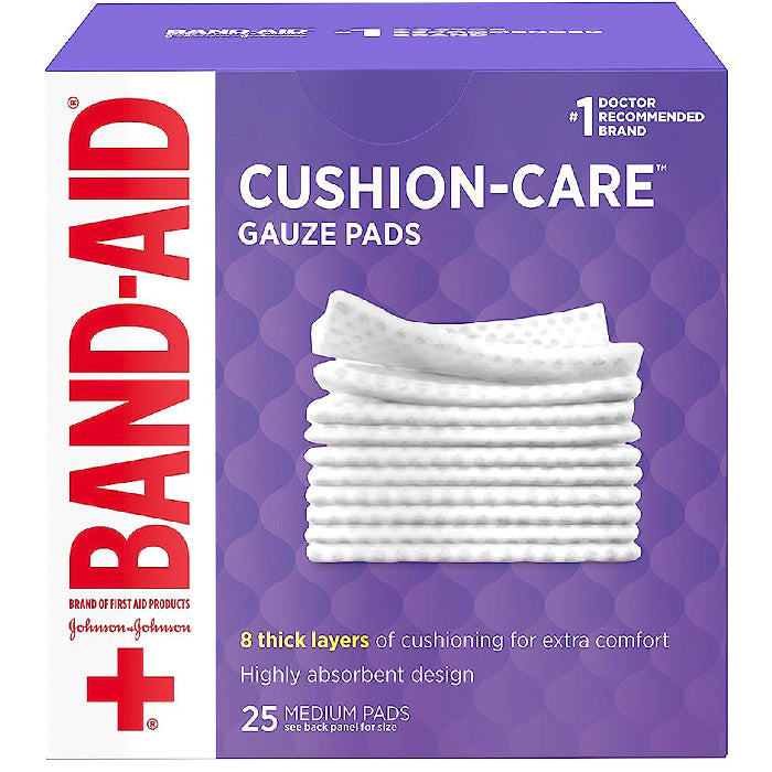 Buy Johnson & Johnson First Aid Gauze Pads, Medium Size 3 x 3, Sterile 10/Box  online at Mountainside Medical Equipment
