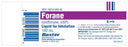 Package label for Forane Isoflurane Anesthesia Liquid for Inhalation 100 mL