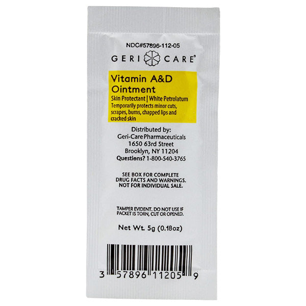 Geri-Care Vitamin A and D Ointment Packet 5 gram