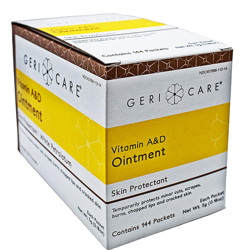 Geri-Care Vitamin A and D Ointment Packets 144 Count