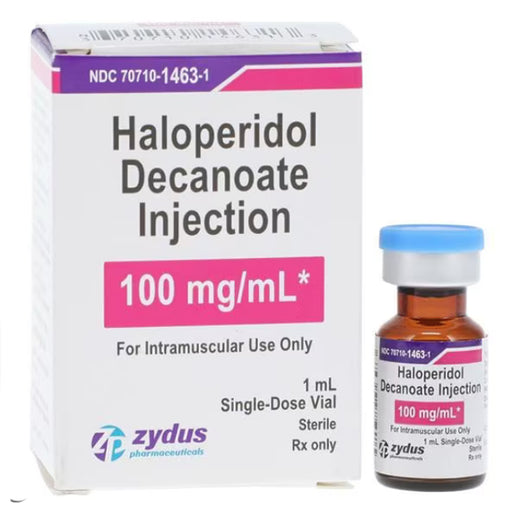 Buy Zydus Pharmaceutical Haloperidol Decanoate Injection 100 mg Single Dose Vial- Zydus Pharma  online at Mountainside Medical Equipment