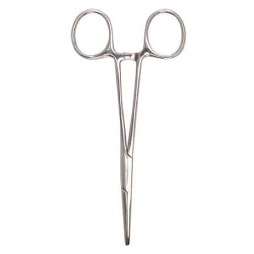 Buy McKesson Hemostatic Kelly Forceps 5-1/2 Inch Curved with Finger Ring Handle Straight  online at Mountainside Medical Equipment