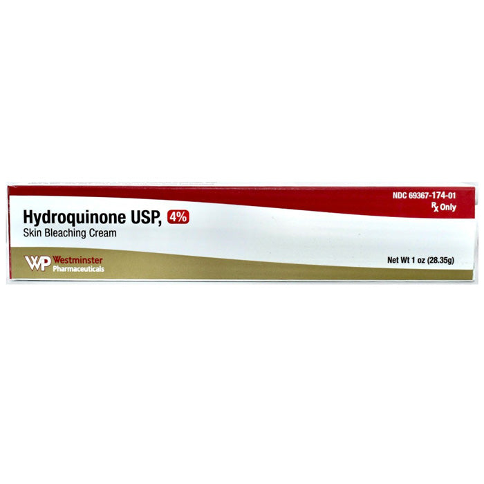 Hydroquinone Cream 4% Skin Bleaching Cream for Hyperpigmented Skin 