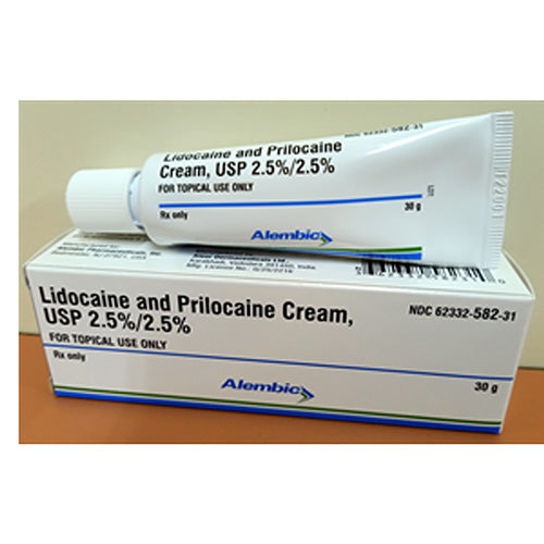 Lidocaine and Prilocaine Cream 2.5%