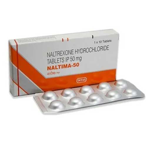 Naltrexone Hydrochloride USP 50 mg Tablets Blister Pack 10 each x 3 (30 Count) (RX)