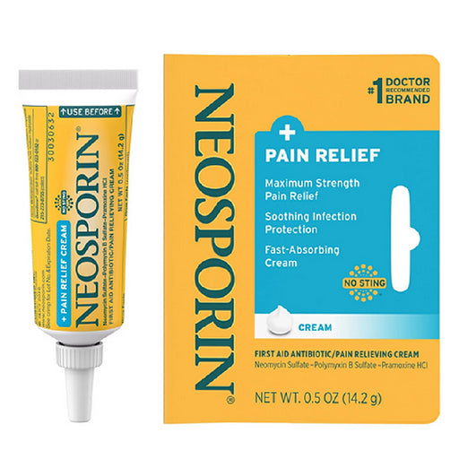 Neosporin Cream - Neosporin First Aid Cream with Pain Relief