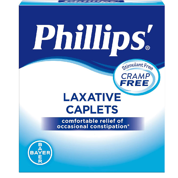 Buy Bayer Healthcare Phillips Laxative Caplets for Constipation Relief 24 Count  online at Mountainside Medical Equipment