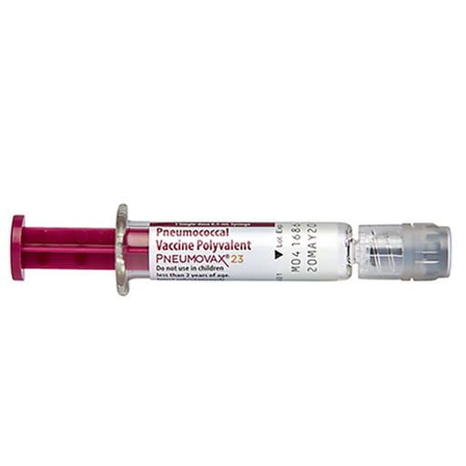 Buy Merck Pneumovax 23 (Pneumococcal Vaccine Polyvalent) Vaccine 0.5 mL Syringes 10/Box  *Requires Refrigeration  online at Mountainside Medical Equipment