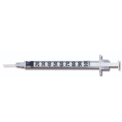 Buy BD PrecisionGlide 0.5mL 27g x 1/2" Tuberculin Syringes with Permanently Attached Needle 100/Box - BD 305620  online at Mountainside Medical Equipment