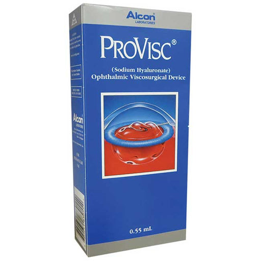 ProVisc 0.55 mL Ophthalmic Viscosurgical Device, Sodium Hyaluronate