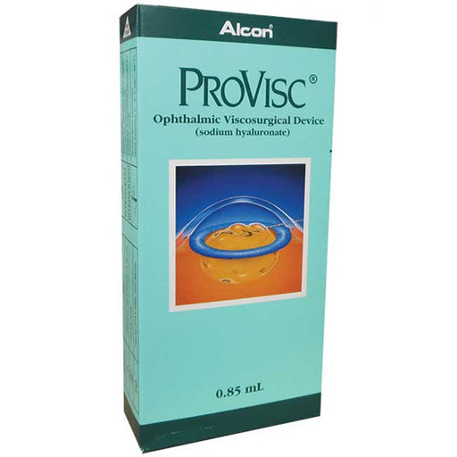 ProVisc 0.85 mL Ophthalmic Viscosurgical Device, Sodium Hyaluronate 