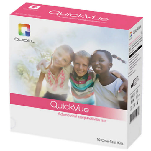 Buy Quidel QuickVue Acute Conjunctivitis (Pink Eye) Rapid Test Kit, 10 Tests  online at Mountainside Medical Equipment