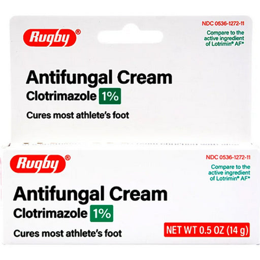 Buy Major Rugby Labs Rugby Clotrimazole 1% Antifungal Cream for Athlete's Foot 0.5 oz  online at Mountainside Medical Equipment
