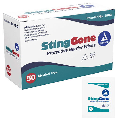 Stingone Skin Protective Barrier Wipes 1503 Dynarex