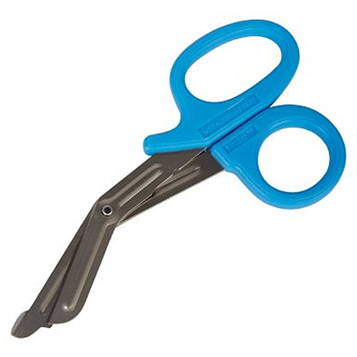 Medicut Trauma Shears 7-1/4" Stainless Steel with Blunt Tip & Finger Ring Handle, Blue
