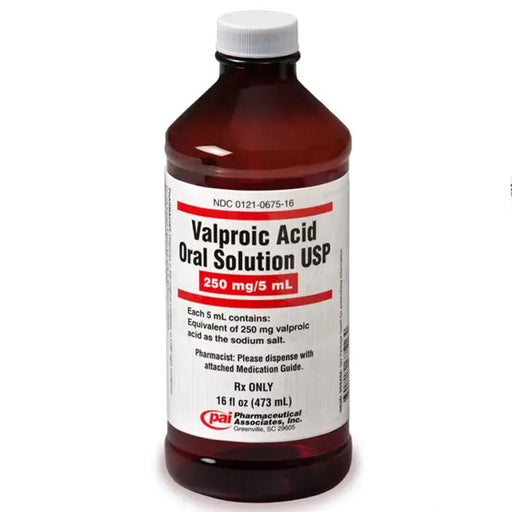 Valproic Acid Oral Solution USP 250 mg/5 mL