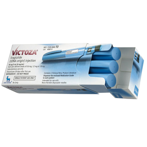 Buy Novo Nordisk Victoza Liraglutide Injection Pen 6mg (rDNA Origin) 3mL x 3 Per Box  **Refrigerated Item  online at Mountainside Medical Equipment