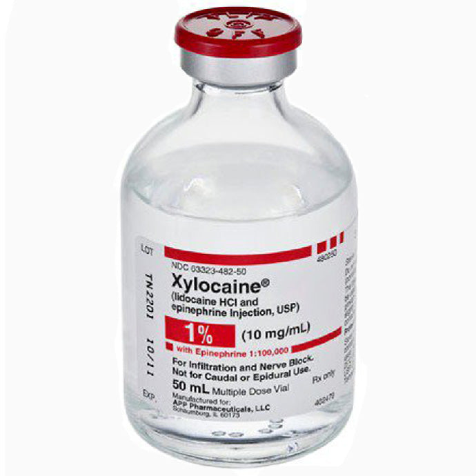 This section has lidocaine with epinephrine injection, xylocaine, lidocaine 2 percent and lidocaine multiple dose vials.