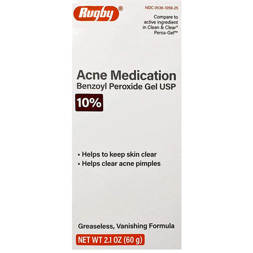 Buy Major Rugby Labs Major Rugby Labs Acne Medication Benzoyl Peroxide Gel 10%, Greaseless 2.1 oz  online at Mountainside Medical Equipment