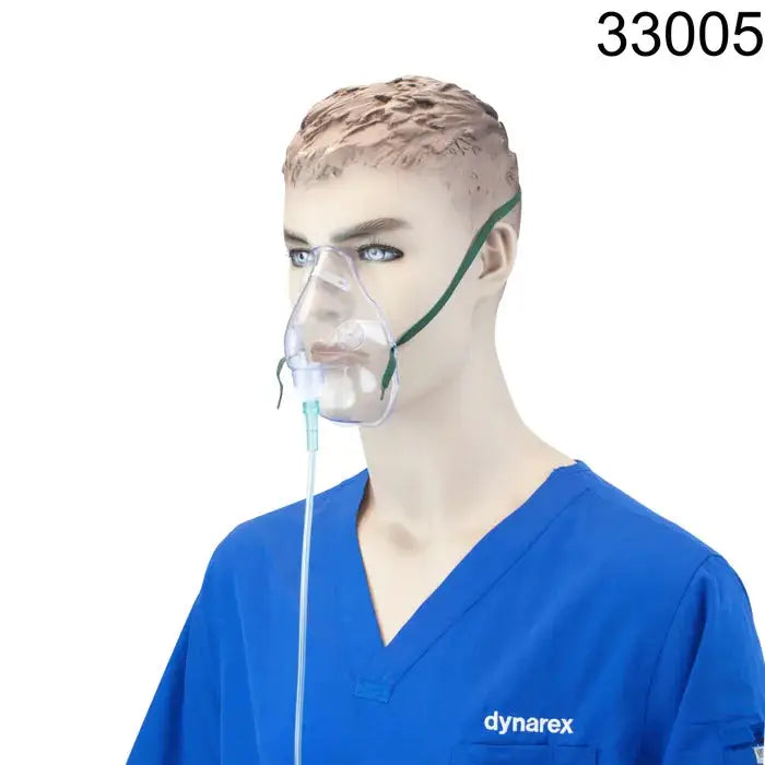 Buy Dynarex Oxygen Mask, Adult Elongated with 7 foot Tubing  online at Mountainside Medical Equipment