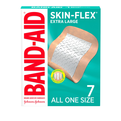 Buy Johnson and Johnson Consumer Inc Band-Aid Brand Skin-Flex Adhesive Bandages, Extra Large, 7 ct  online at Mountainside Medical Equipment