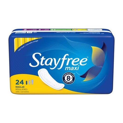 Buy Edgewall Personal Care Stayfree Maxi Pads Regular 24 ct  online at Mountainside Medical Equipment