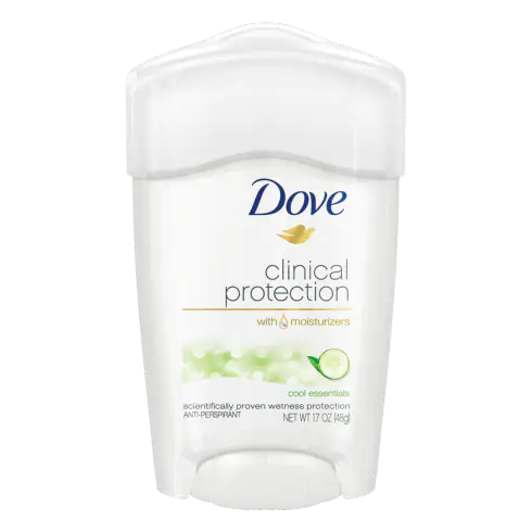 Buy Unilever Dove Clinical Protection Antiperspirant Deodorant Cool Essentials 1.7 oz  online at Mountainside Medical Equipment