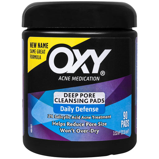 Buy Cardinal Health Oxy Acne Medication Daily Defense Deep Pore Cleaning Pads  online at Mountainside Medical Equipment