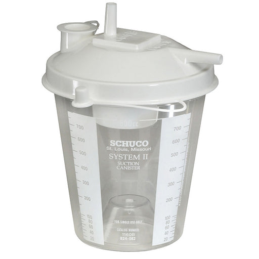 Buy Allied Healthcare Allied Schuco Disposable Suction Canister 800cc, Plastic  online at Mountainside Medical Equipment
