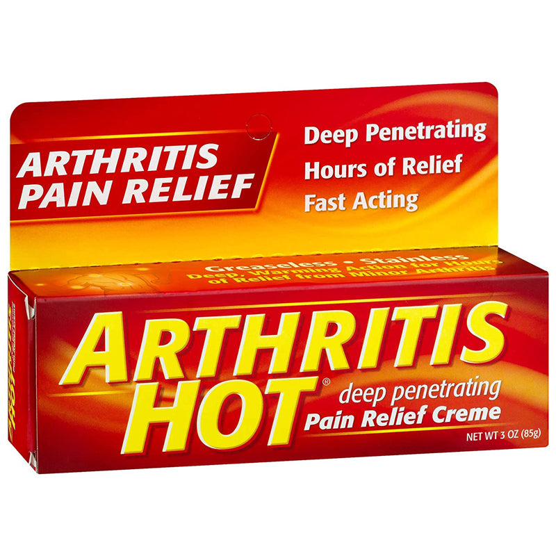 Arthritis Hot Deep Penetrating Pain Relief Creme 85 gram