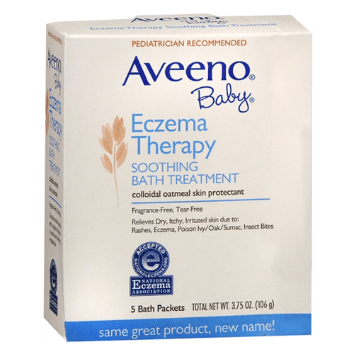 Buy Johnson & Johnson Aveeno Baby Eczema Soothing Bath Therapy Treatment, 5 Bath Packets  online at Mountainside Medical Equipment