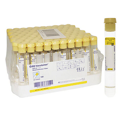 Buy BD BD 364606 Vacutainer Specialty 8.5 mL Blood Collection Tubes 16mm x 100mm, 100/box  online at Mountainside Medical Equipment