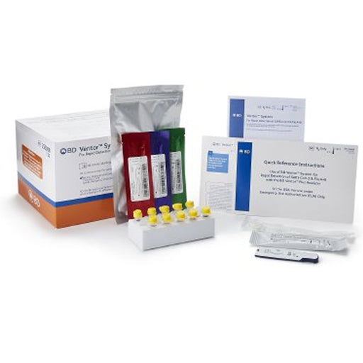 BD 256088 Veritor System Antigen Detection SARS-CoV-2 & Influenza A + B Rapd Test Kit Nasal Swab Sample 30 Tests