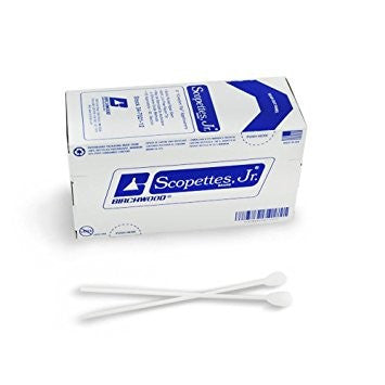 Buy Birchwood Laboratories Scopettes Jr OBGYN Rayon Swabsticks, Non-Sterile 100/Box  online at Mountainside Medical Equipment