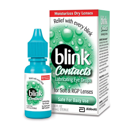 Buy Blink Blink Lubricating Eye Drops for Contact Lenses Eye Relief Drops, 10 mL  online at Mountainside Medical Equipment